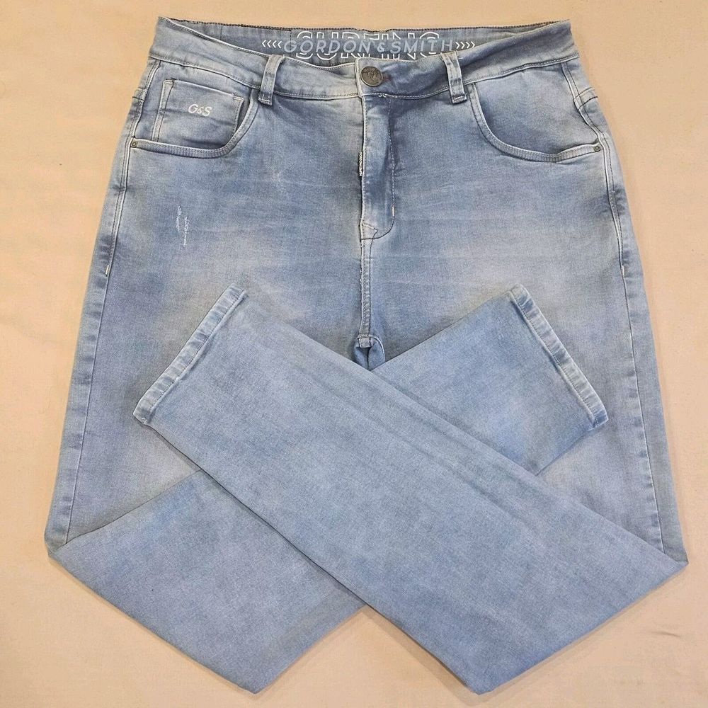 Gordon & Smith Surf‎ Jeans Sz 34 Lightwash Denim Stretch